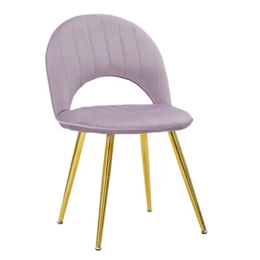 KRZESŁO FLEX RÓŻOWE 52 48 78 cm ZESTAW 2 SZT